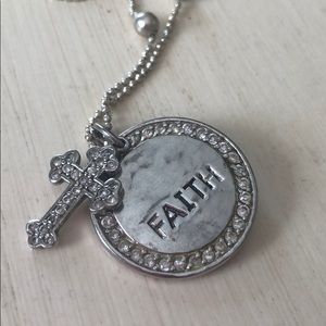 ⚡️STERLING CROSS FAITH NECKLACE